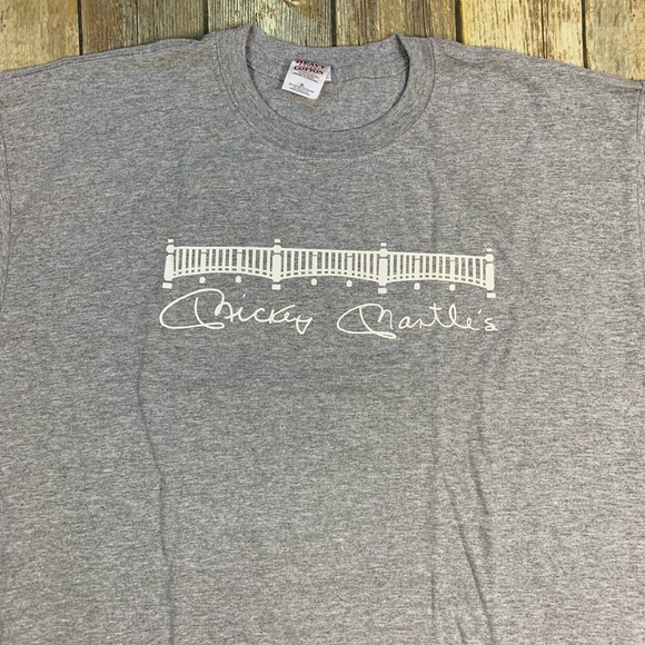 mickey mantle tee shirts